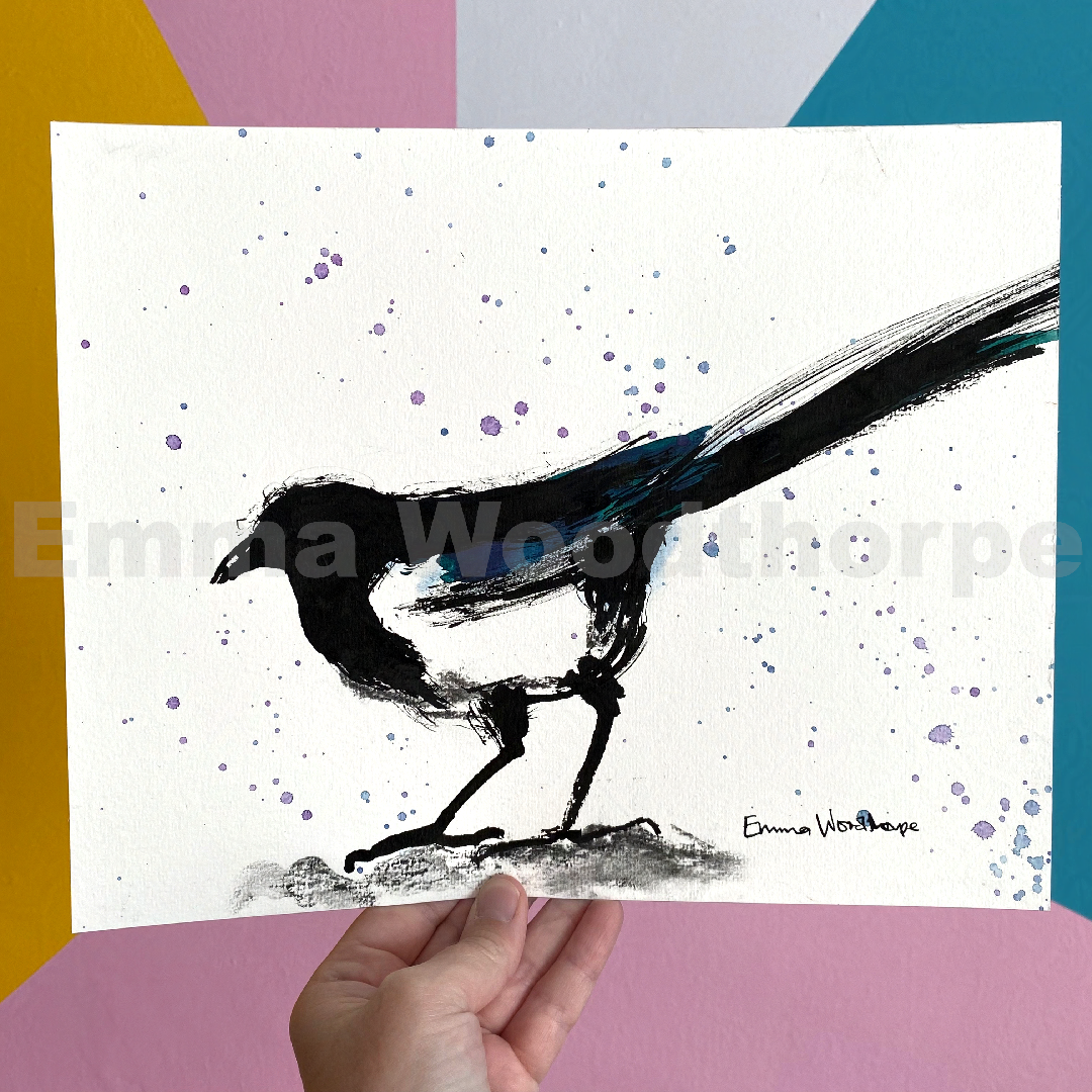 Magpie 2 Original by Emma Woodthorpe