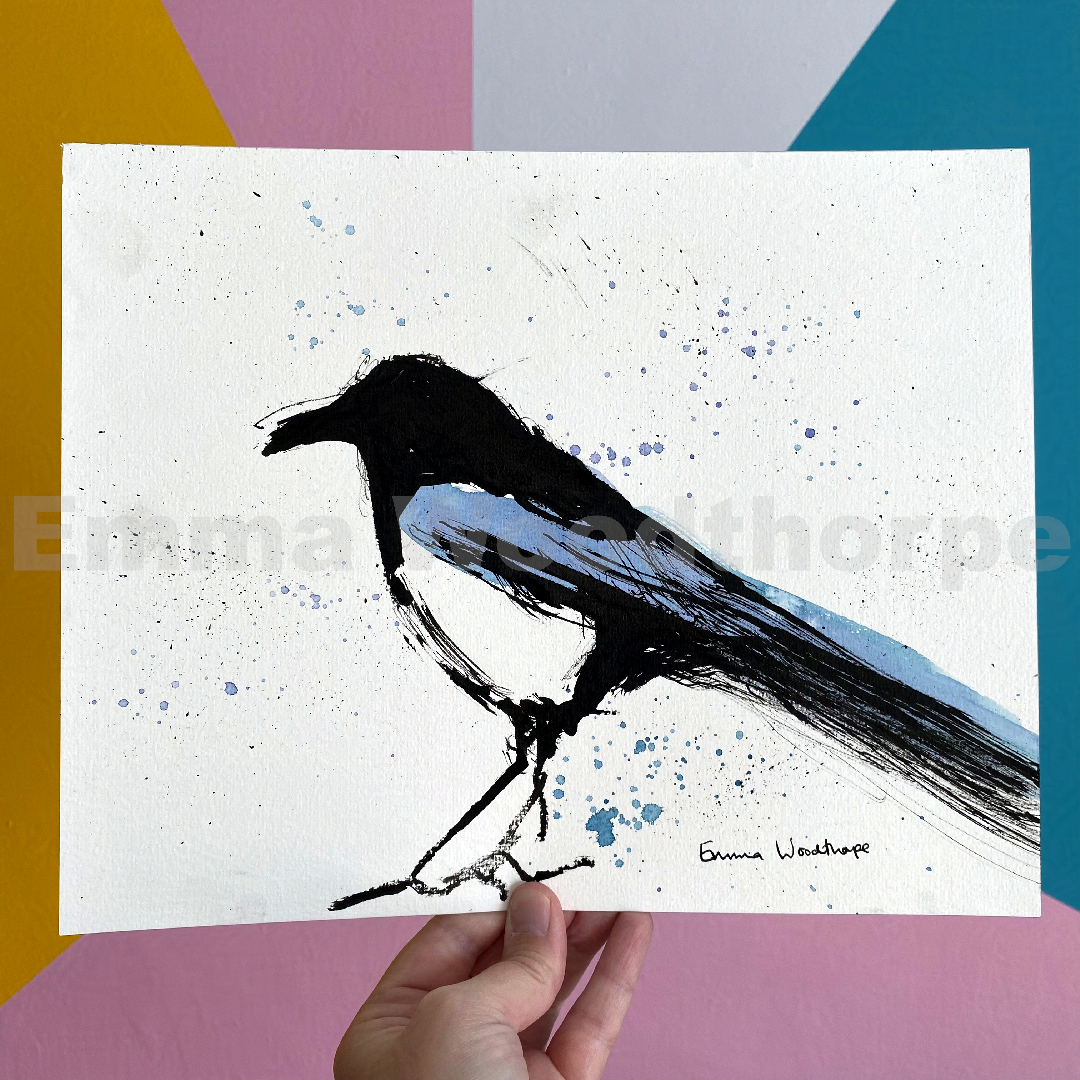 Magpie 3 Original by Emma Woodthorpe