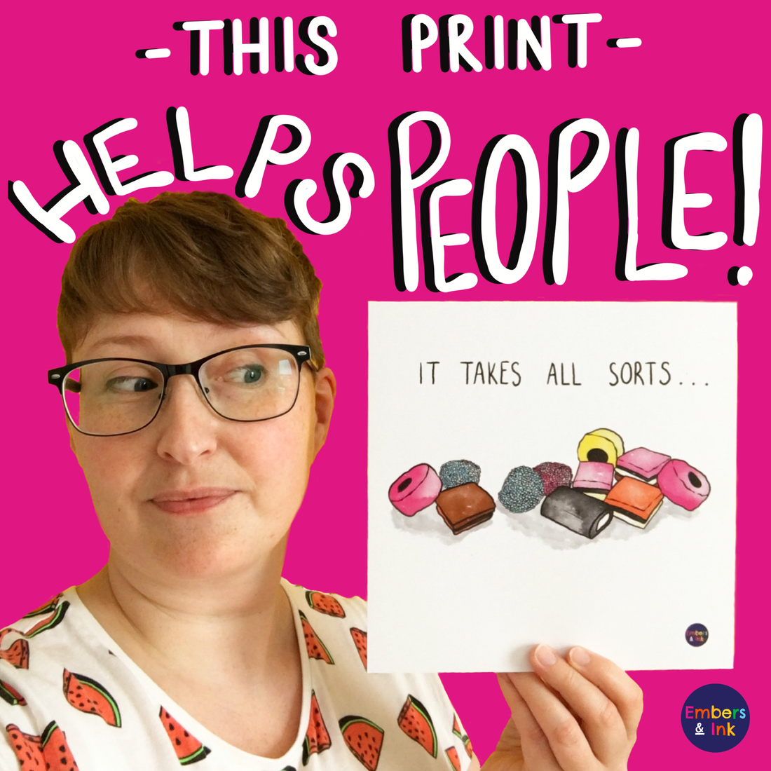 Help people when you pre-order this print before 25th June 2021