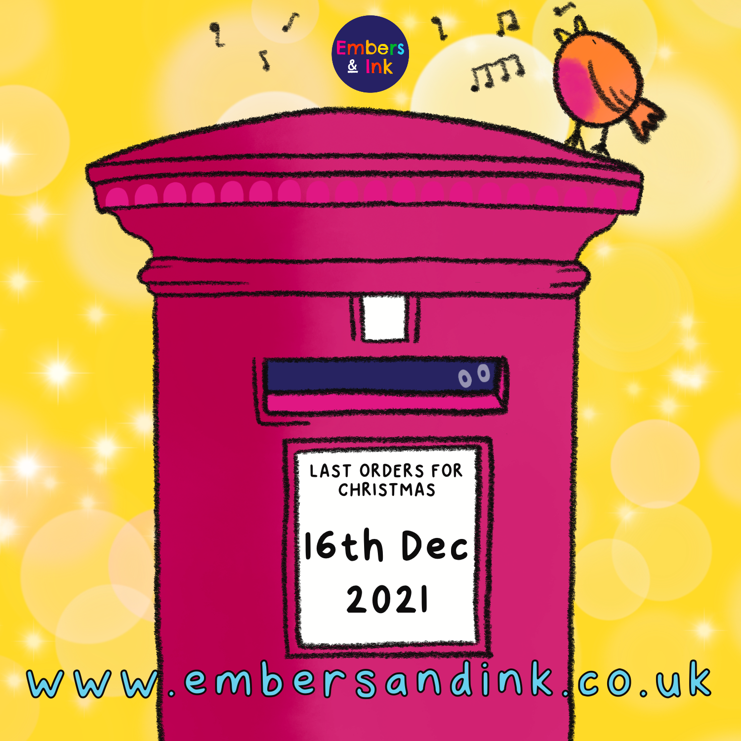 Last orders for expected Christmas delivery