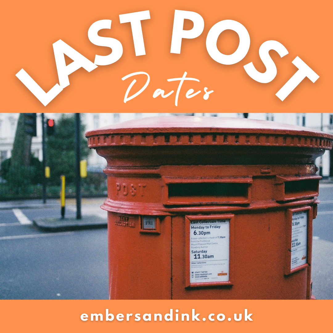 Last Post Dates For Christmas Delivery 2024