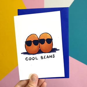 NEW Cool Beans Greetings Card