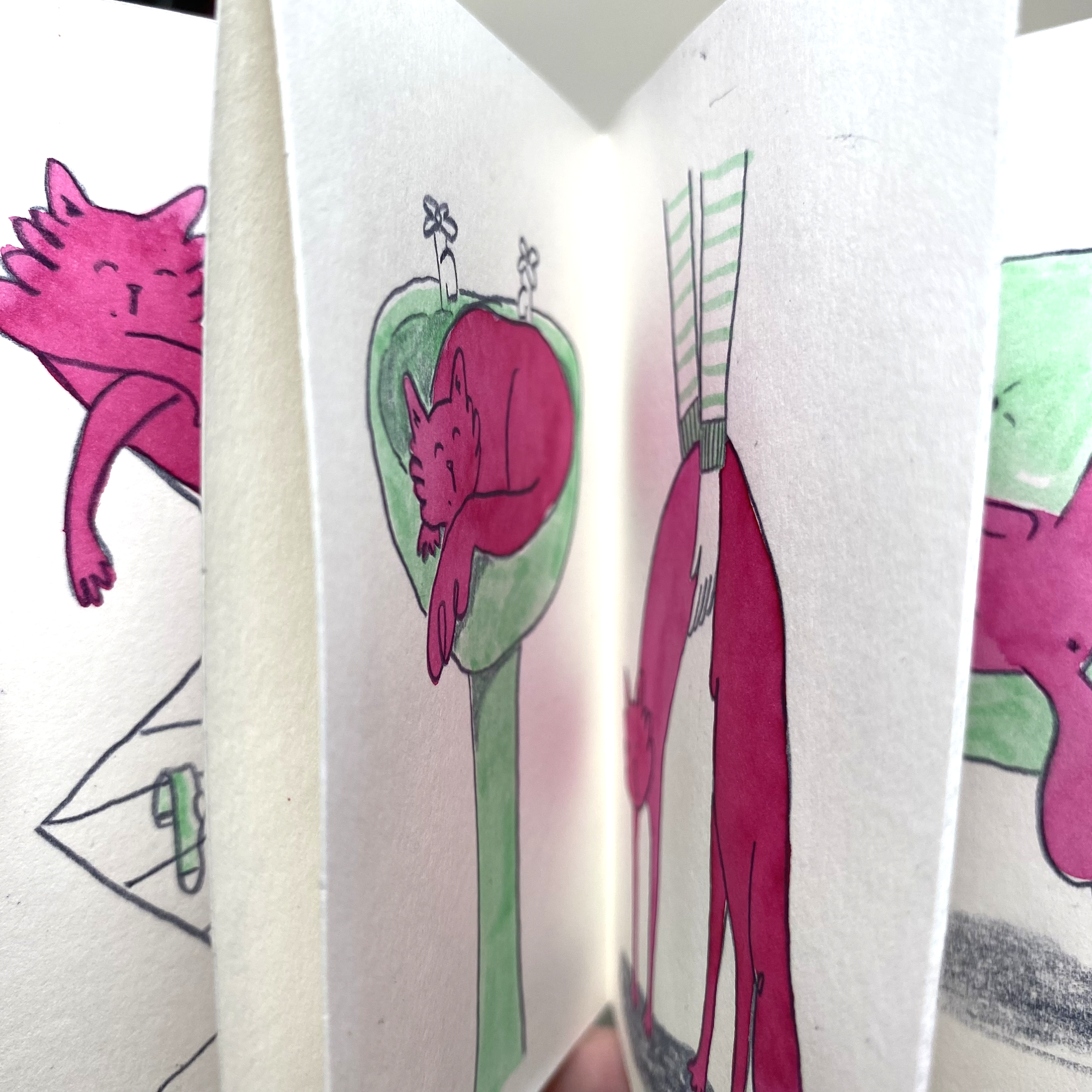 Cats Volume 1 -  A Hand-Drawn Zine by Emma Woodthorpe (issues 1-4)