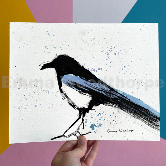Magpie 3 Original by Emma Woodthorpe