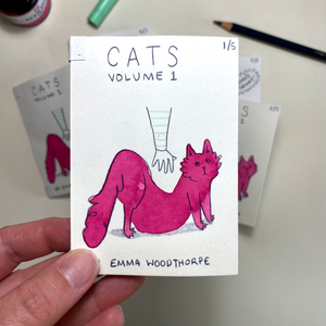 Cats Volume 1 -  A Hand-Drawn Zine by Emma Woodthorpe (issues 1-4)